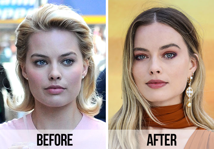  Margot Robbie's Before And After Photos