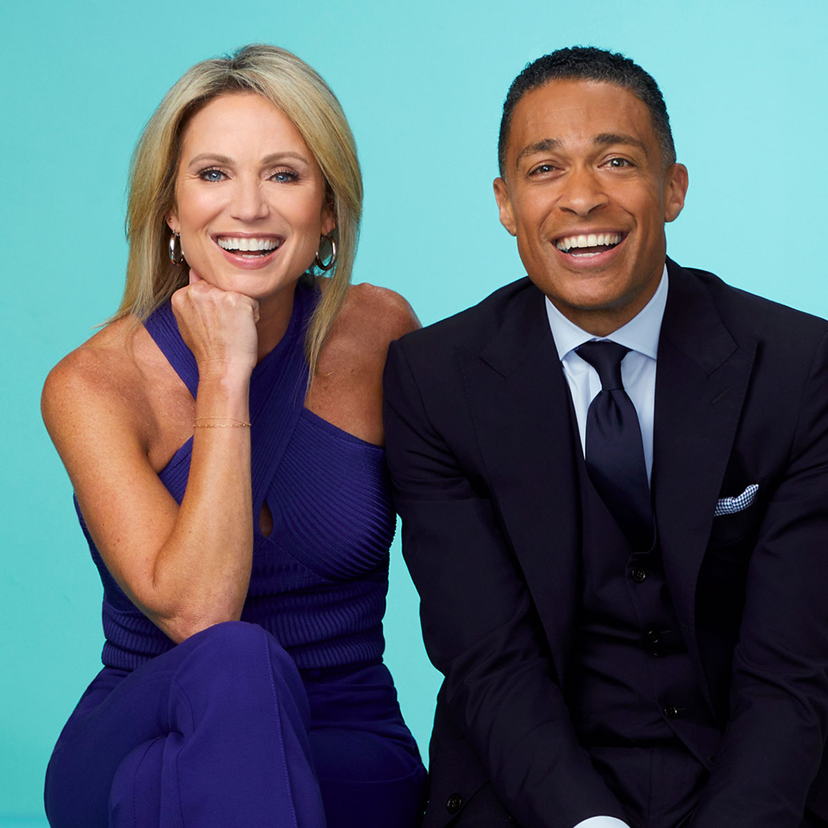 Amy Robach And T.J. Holmes Prove They Are 'Very Much Together' In