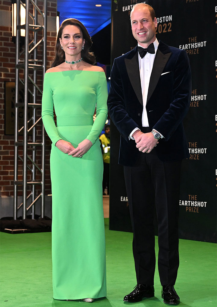 Kate Middleton Prince William Earthshot Prize Awards 2022 Boston