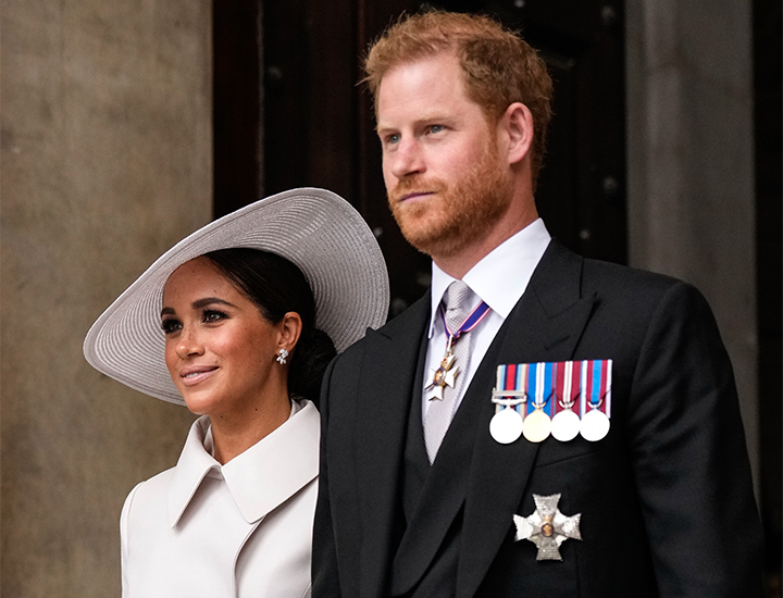 Meghan Markle Prince Harry Platinum Jubilee