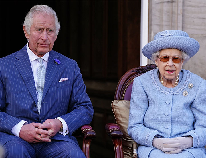 King Charles Queen Elizabeth June 2022