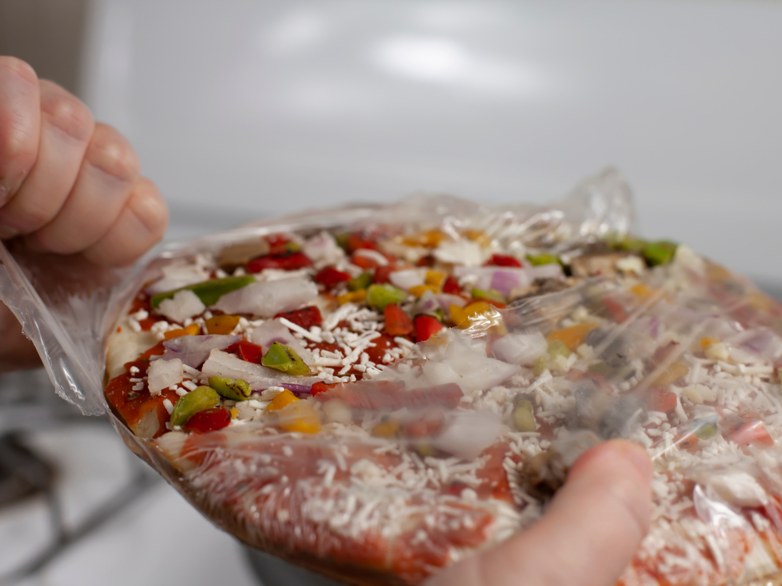 Frozen pizza