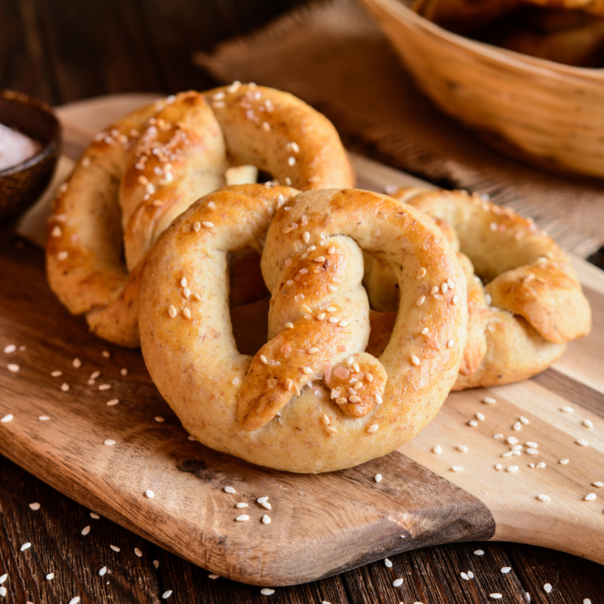 Soft pretzels.