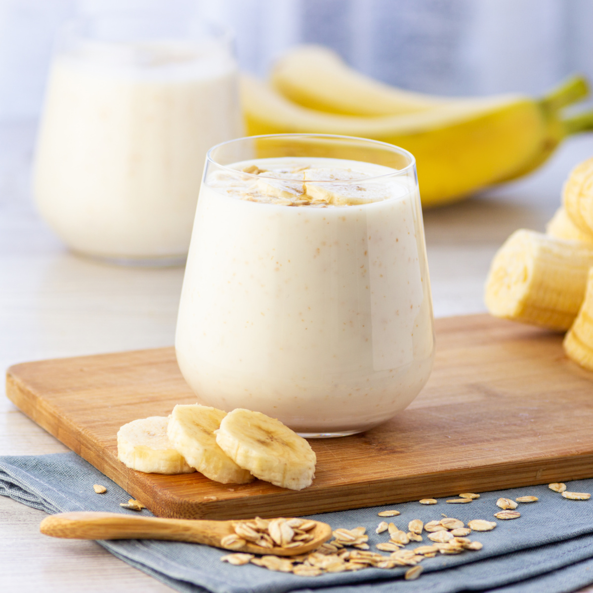 Banana smoothie.