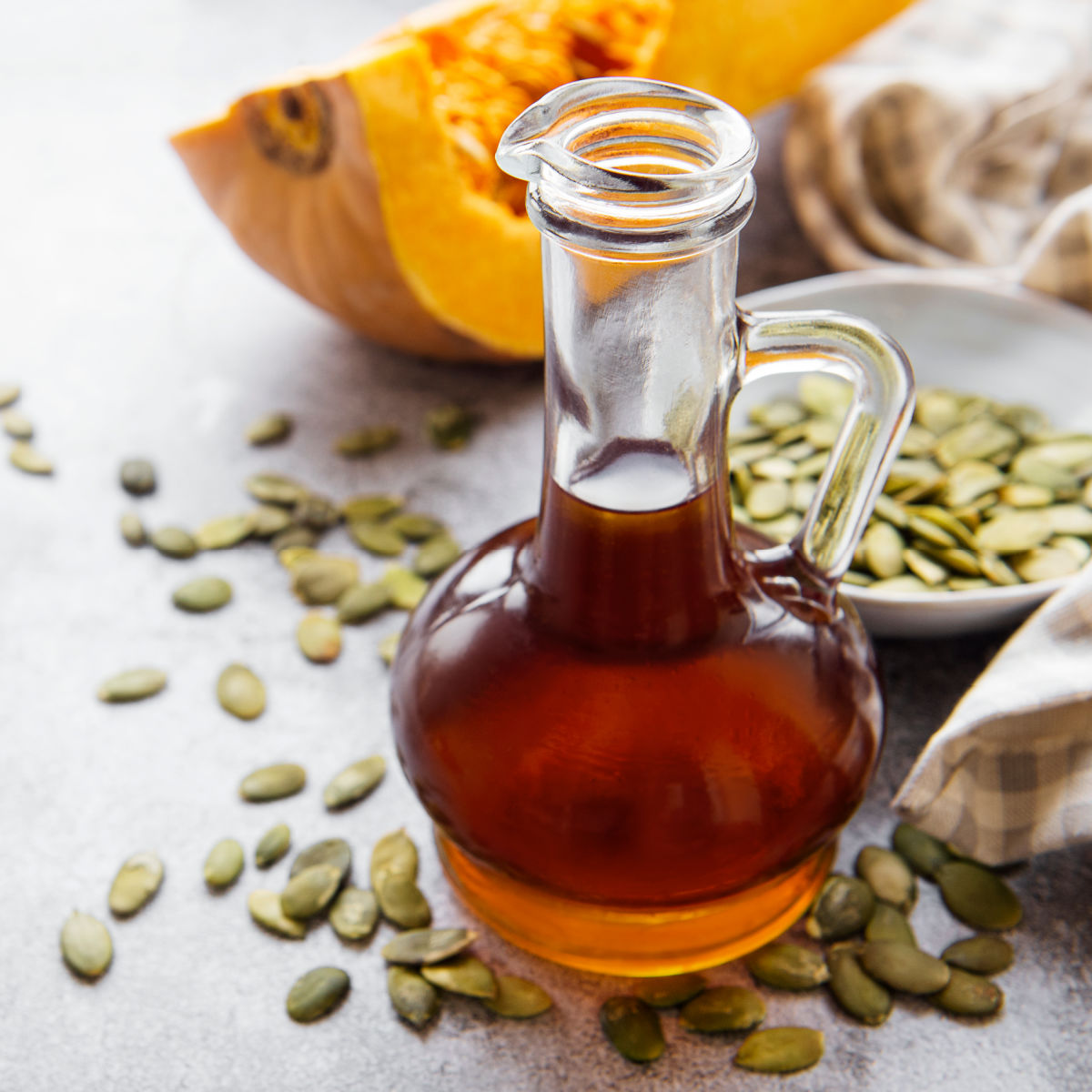 Pumpkin seed oil.