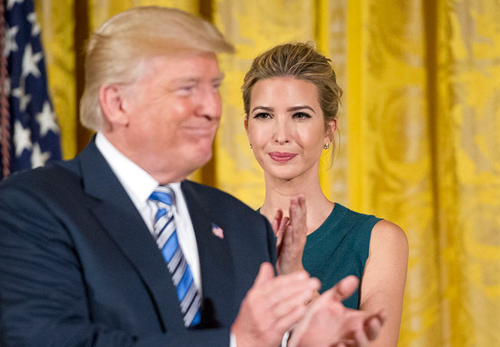 Ivanka Trump Donald Trump 2017