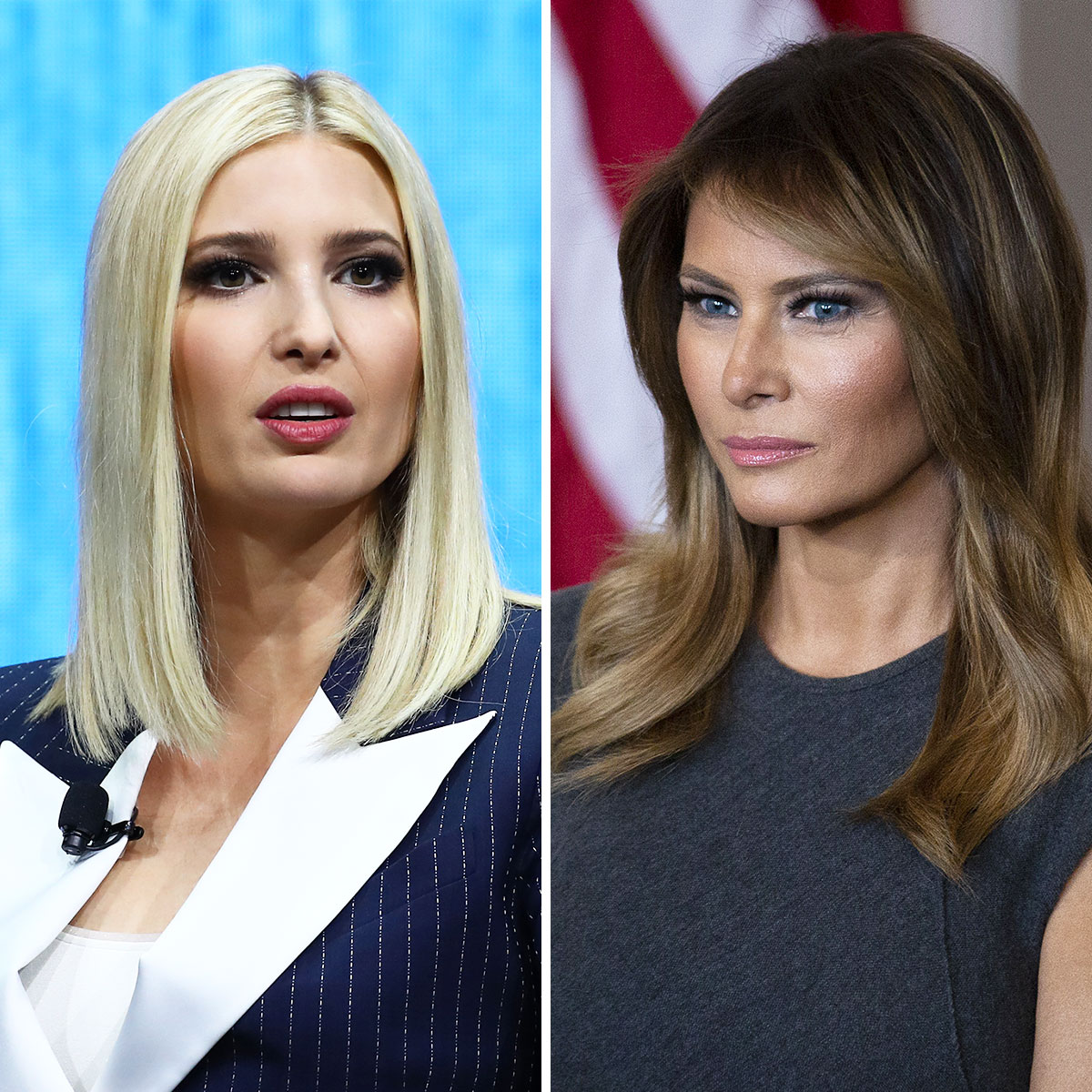 Melania Trump And Ivanka Trump Reportedly While In The White(00)