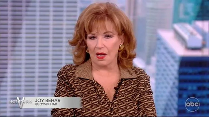Joy Behar on The View