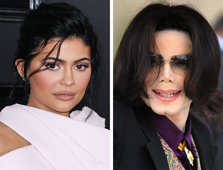 Kylie Jenner Michael Jackson resemblance