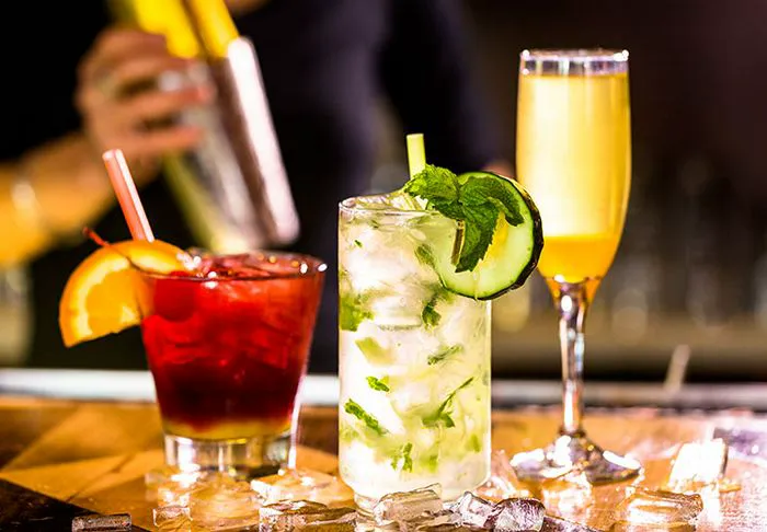 Cocktails.