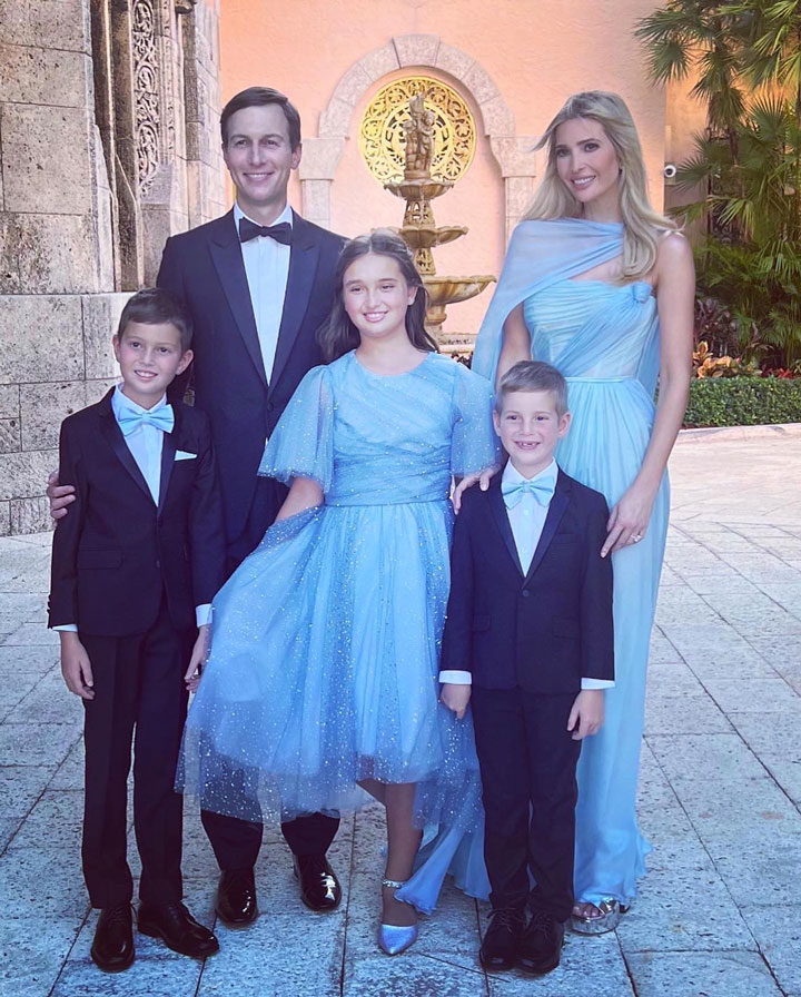 Ivanka Trump at Tiffany Trump's Wedding November 2022