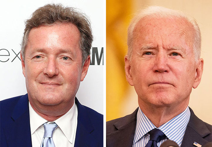 Piers Morgan Joe Biden