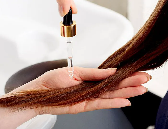 Hair oil.