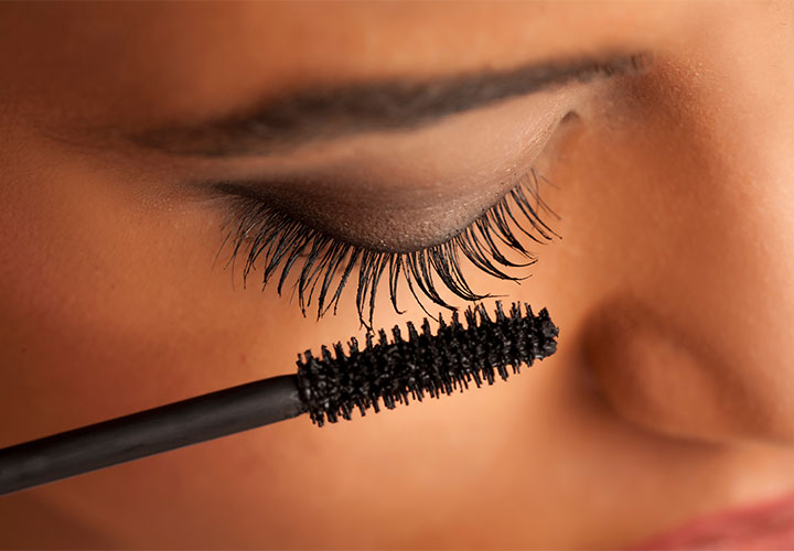 Eye mascara.