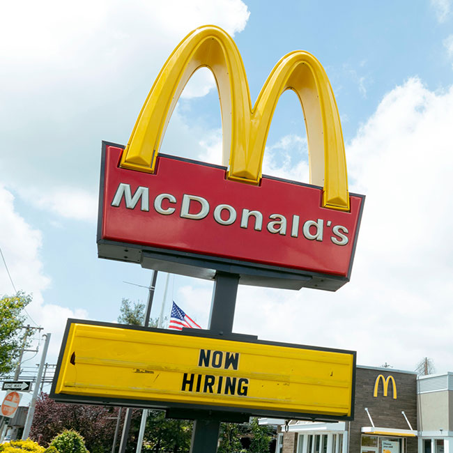 Mcdonald's sign