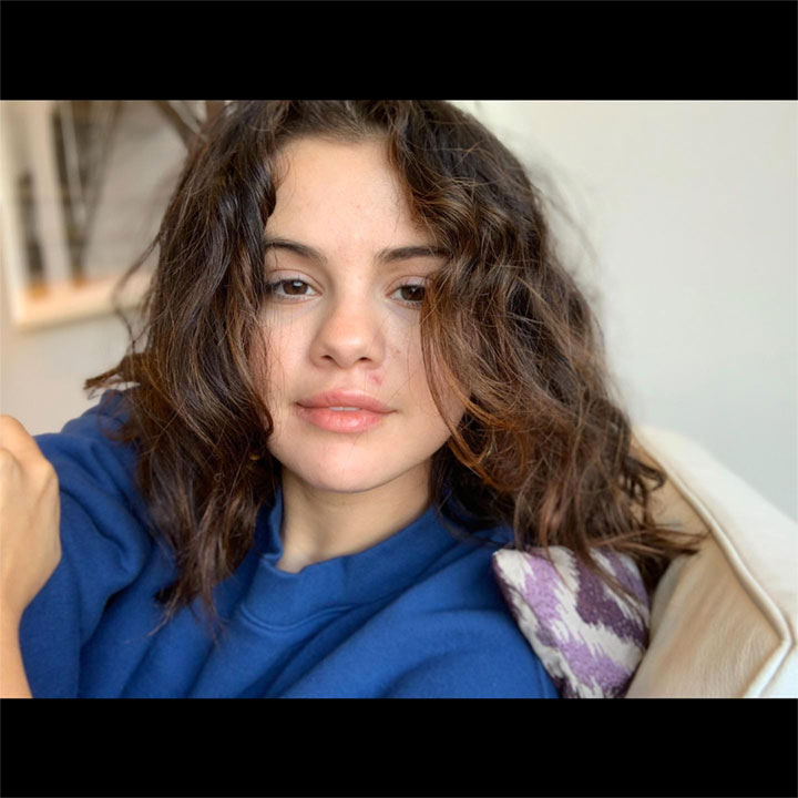 Selena Gomez without makeup Instagram