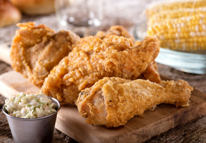 Fried chicken.