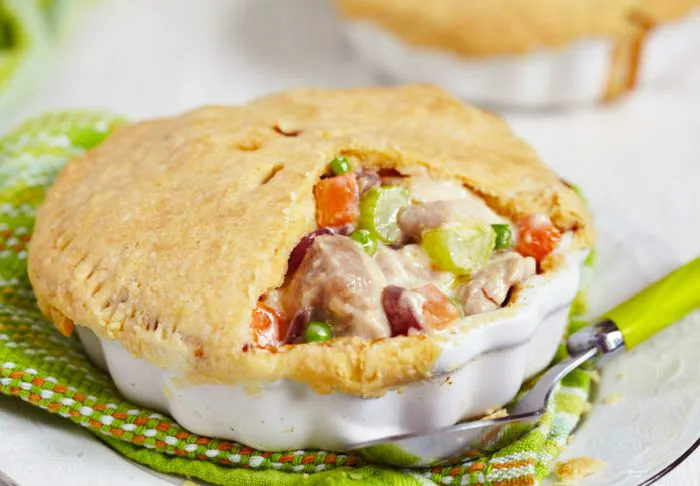 Chicken pot pie.