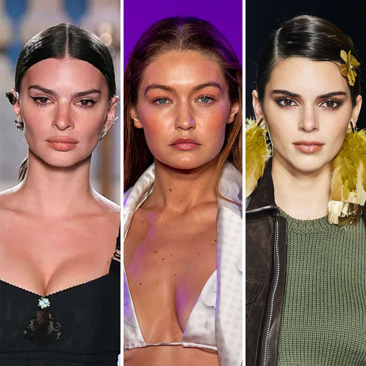 Gigi Hadid, Kendall Jenner, And Emily Ratajkowski Prove They're Queens Of  The Catwalk At The Versace West Hollywood Fashion Show - SHEfinds