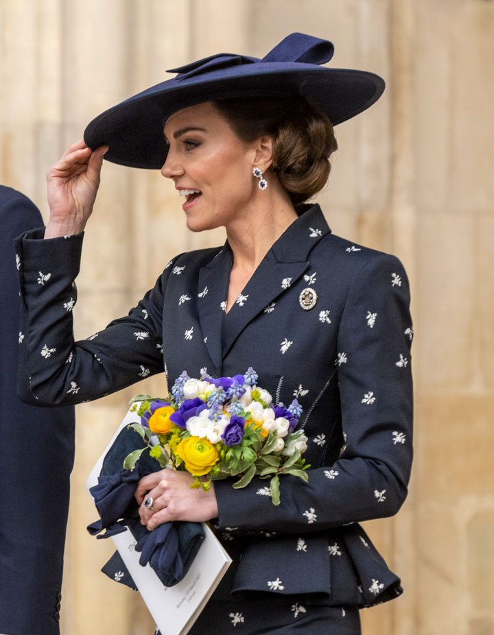Kate Middleton Commonwealth Day Service Erdem suit