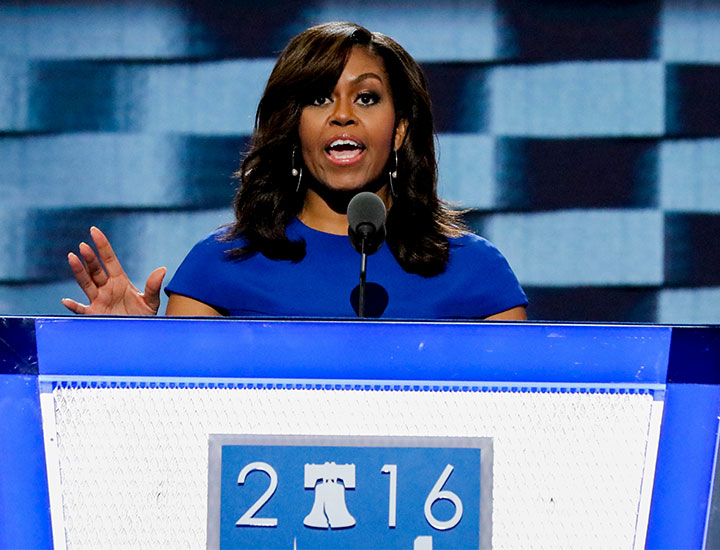 Michelle Obama 2016 DNC.