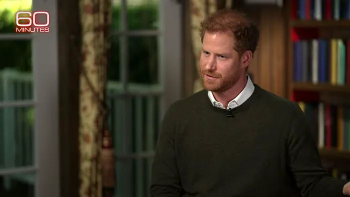 Prince Harry on 60 Minutes