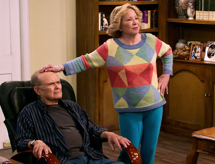 kitty and red foreman in that 90s show