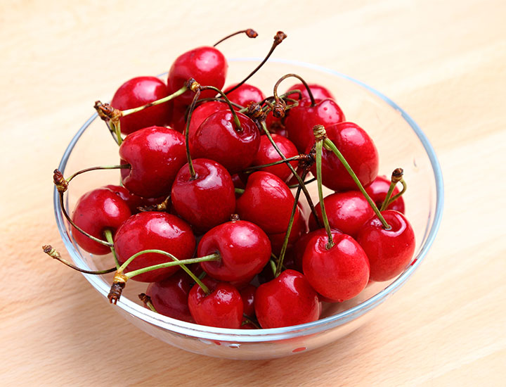 Bowl of cherries.