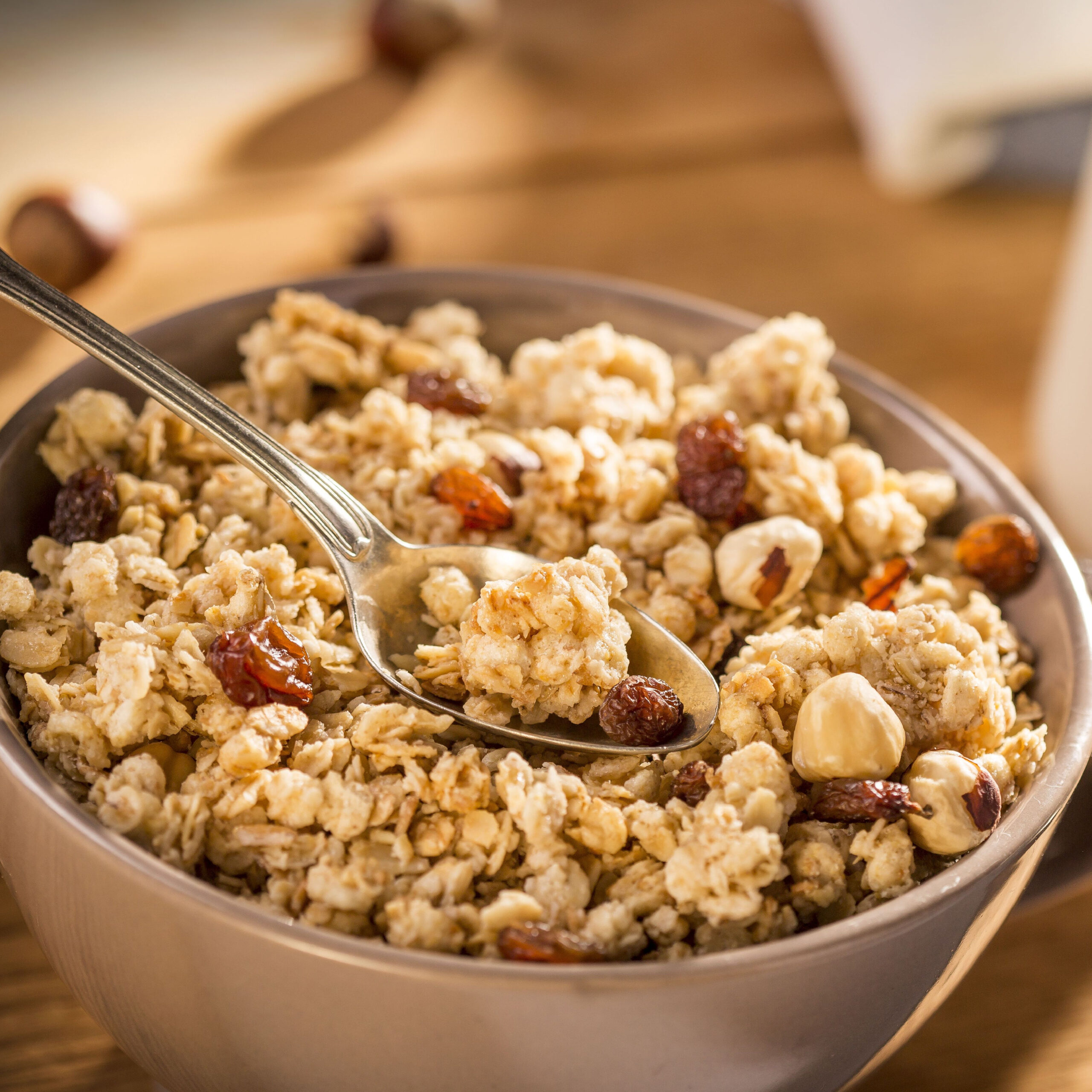 bowl of granola