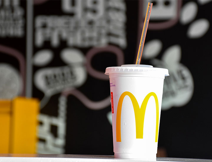 McDonald's drink.