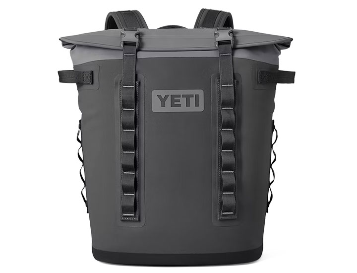 yeti black cooler case isolated product