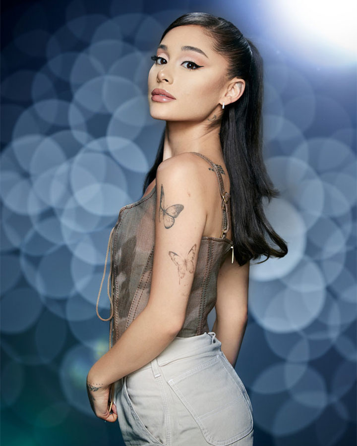 Ariana Grande portrait for 'The Voice'