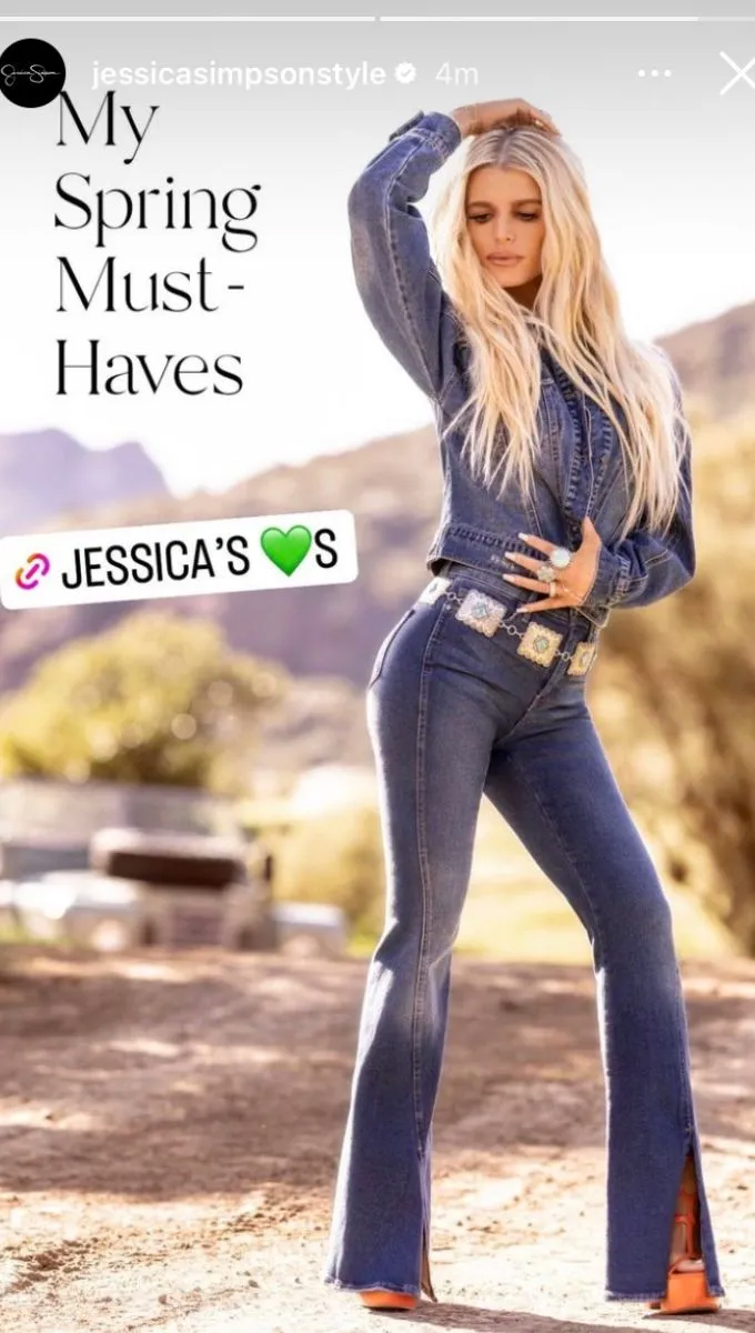 Jessica Simpson Knows How To Do Denim: Photo 2411161