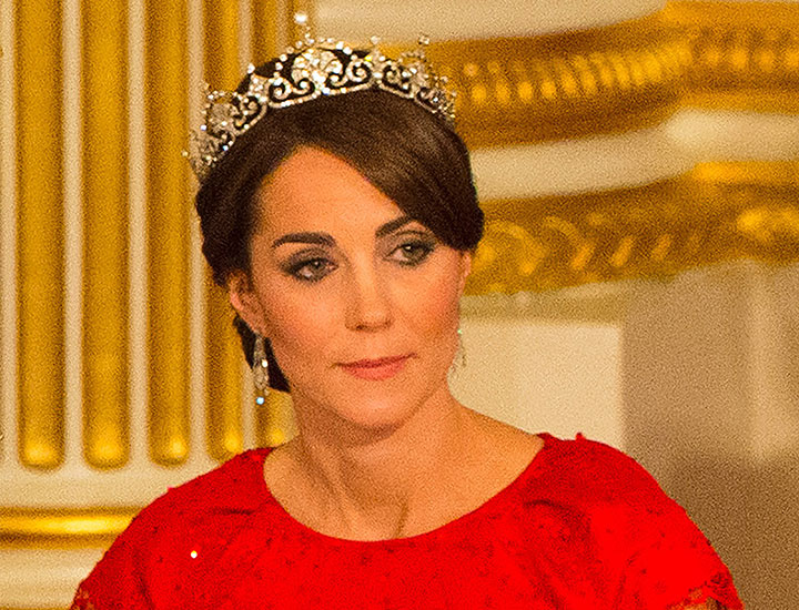 Kate Middleton The State Banquet Chinese President Xi Jinping