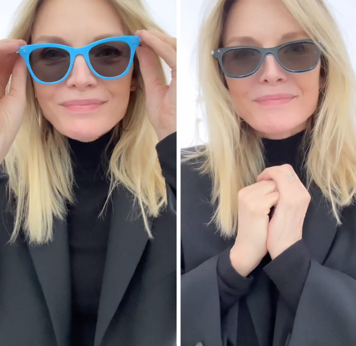 Michelle Pfeiffer sunglasses Instagram