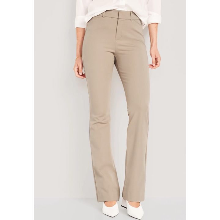 old navy high-waisted pixie flare pants