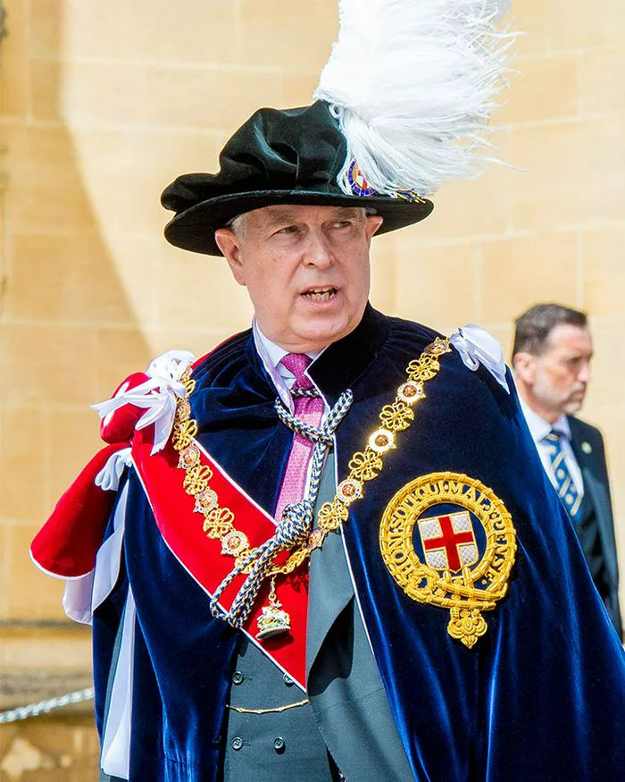 Prince Andrew Order of the Garter 2019
