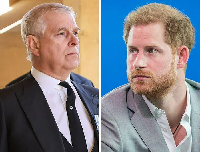 Prince Andrew Prince Harry