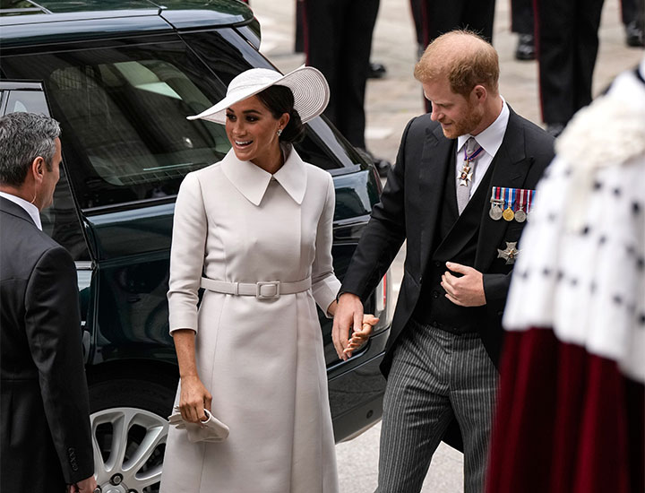 Prince Harry Meghan Markle Platinum Jubilee