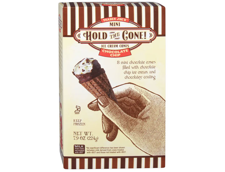 Trader Joe's Hold The Cone! Mini Ice Cream Cones