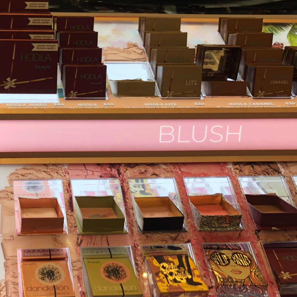 blush aisle sephora benefit cosmetics makeup aisle products store
