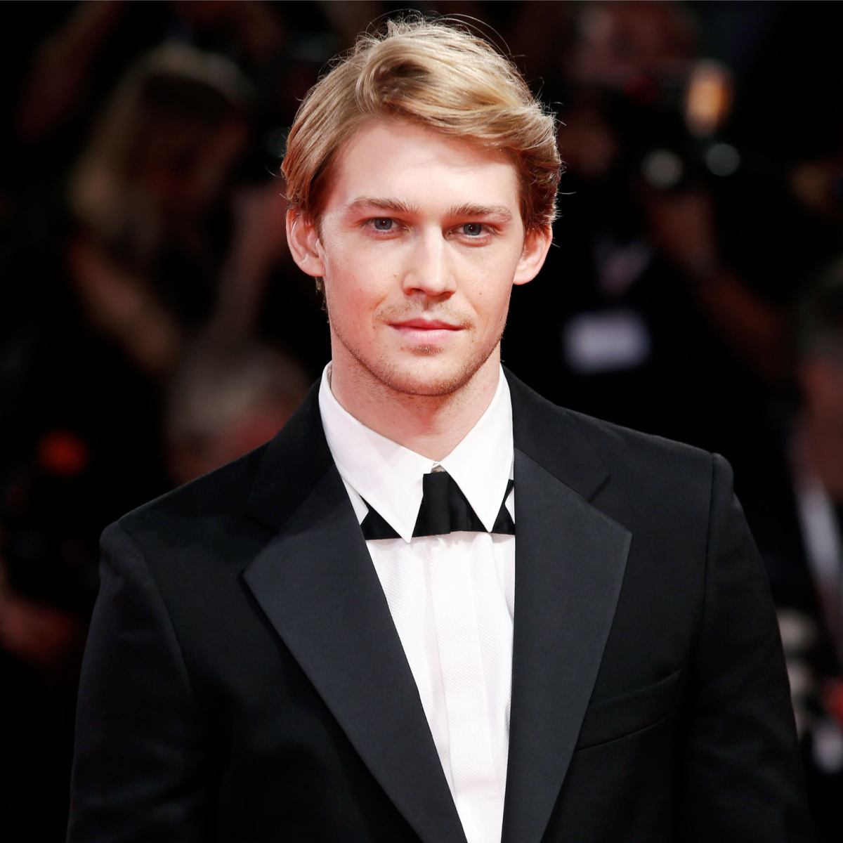 joe alwyn tuxedo black and white suit cannes film festival red carpet