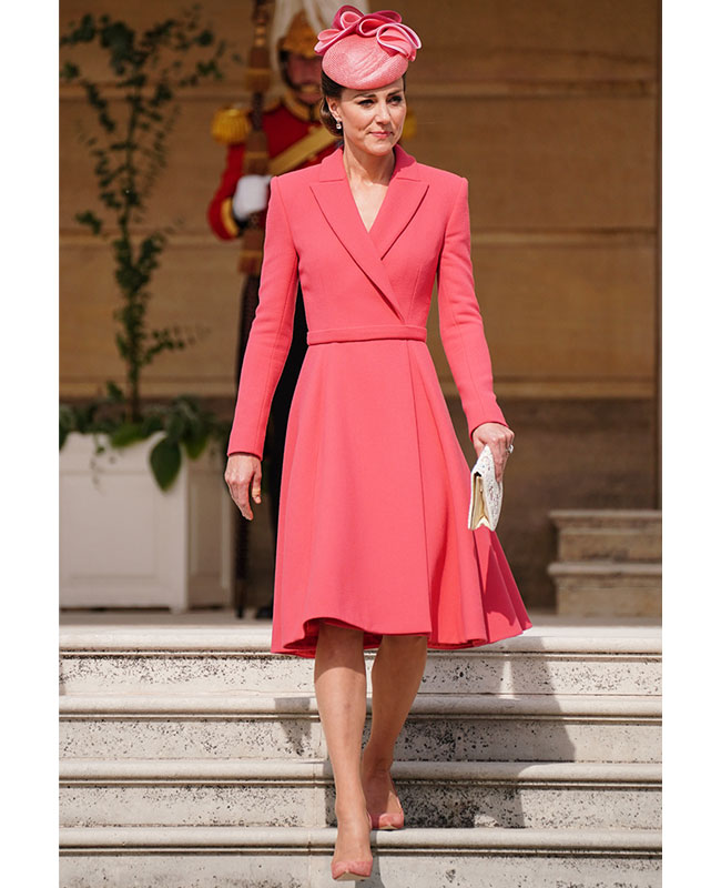 Kate Middleton coral dress
