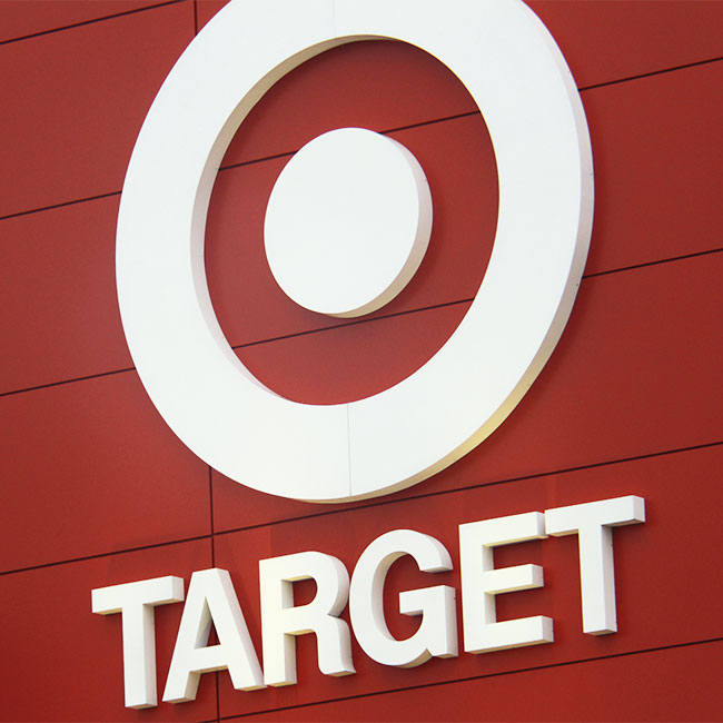 target sign