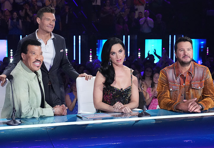 American Idol judges Luke Bryan Katy Perry Lionel Richie