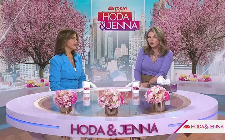 Hoda Kotb and Jenna Bush Hager Today with Hoda and Jenna May 10 brutal honesty