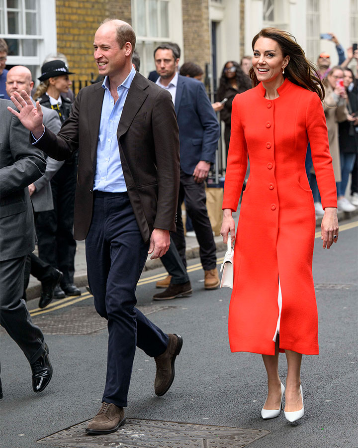 Prince William and Kate in Soho London