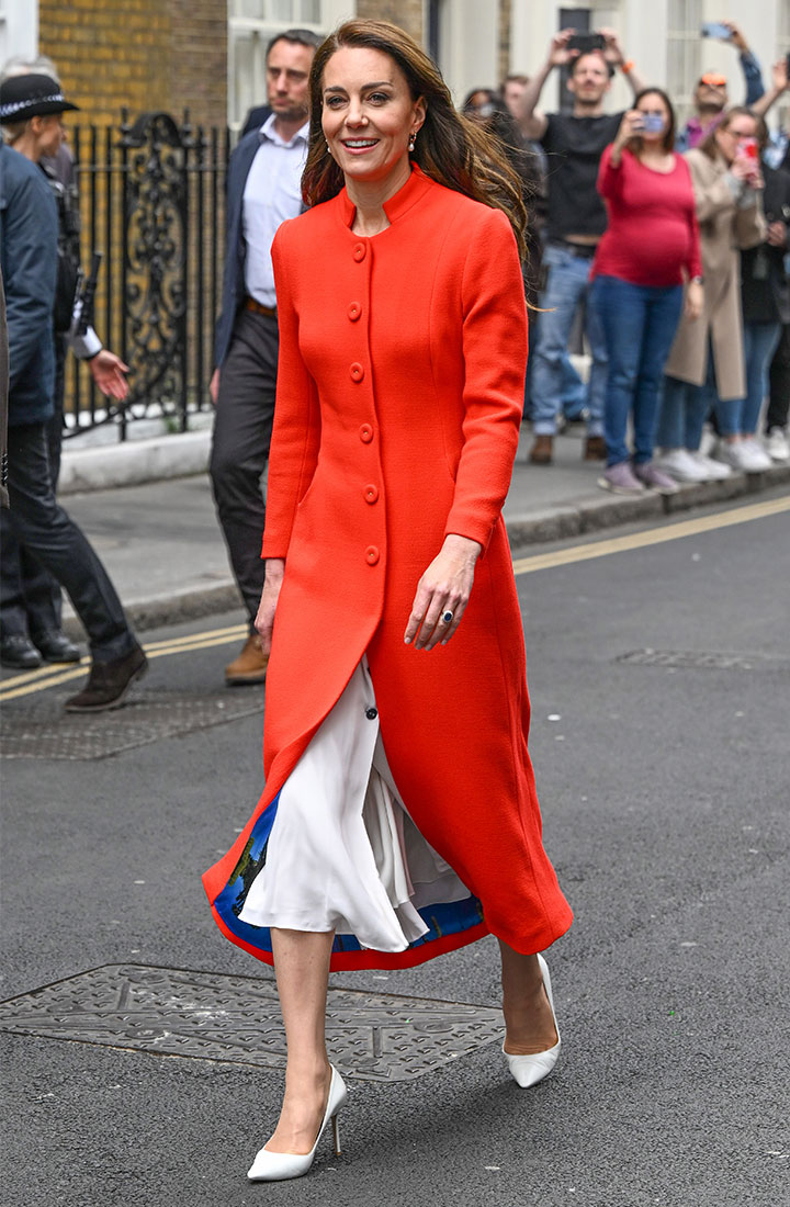 Kate Middleton in Soho London
