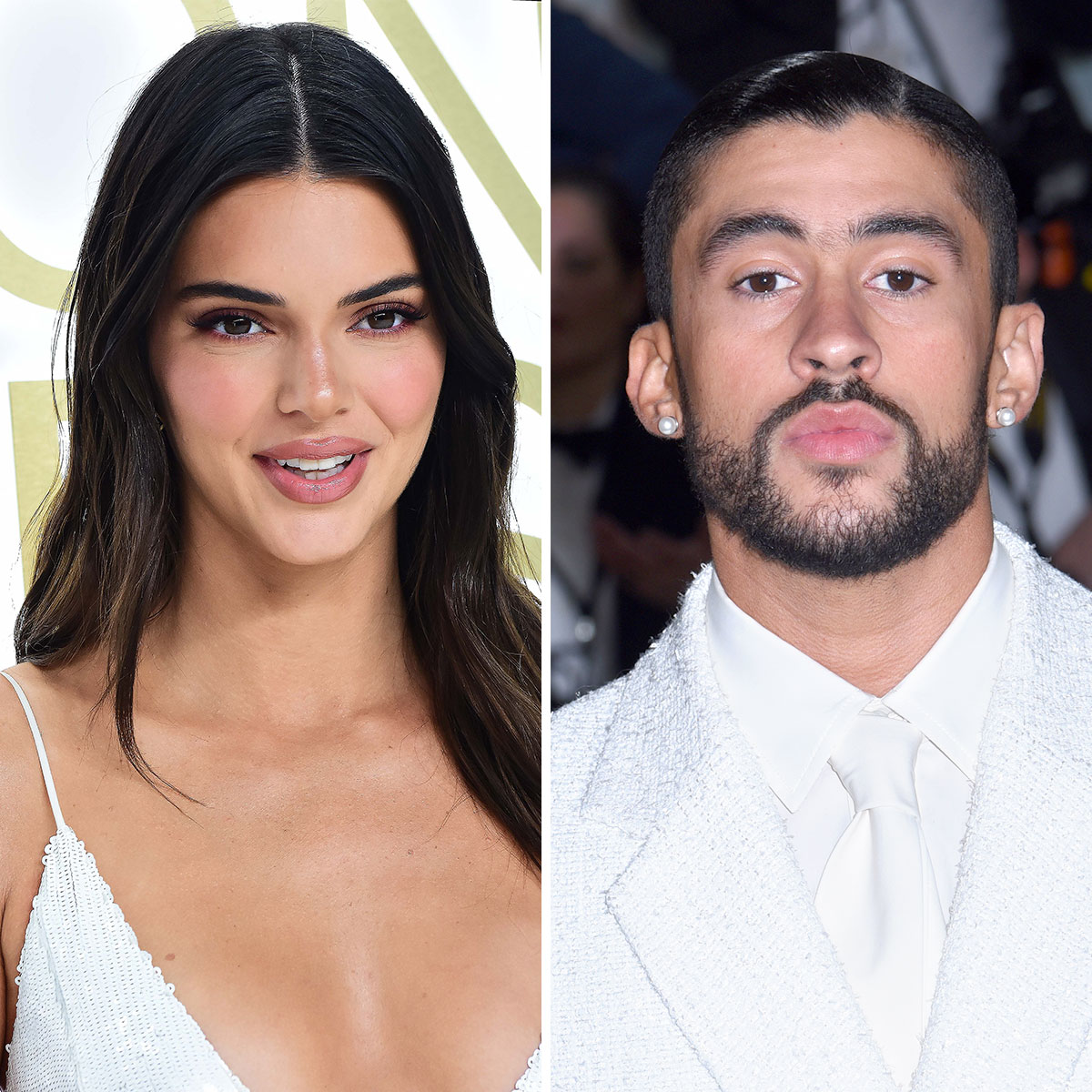 Kendall Jenner and Bad Bunny Become a Meme While Sitting Courtside