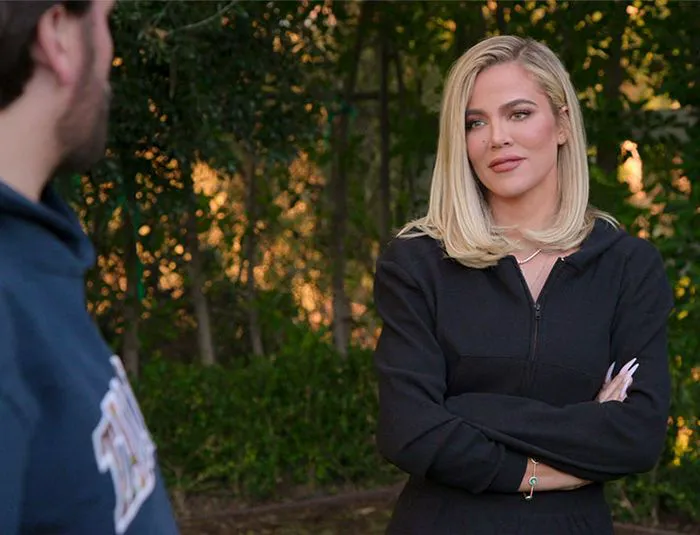 Khloé Kardashian on 'The Kardashians' reality show on Hulu